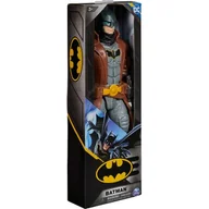 Figurki dla dzieci - DC Comics Batman duża figurka lalka w brązowym płaszczu 30 cm - miniaturka - grafika 1