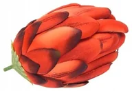 Sztuczne kwiaty - Sztuczny Kwiat Protea Karczoch Duży Czerwony Stroik Dodatek Wiązanka Bukiet - miniaturka - grafika 1