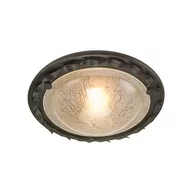 Lampy sufitowe - Elstead Lighting Olivia Flush Black/Gold OV/F BLK/GOLD Elstead Plafon stylowa OV/F BLK/GOLD ) - miniaturka - grafika 1