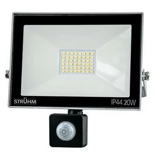 Ideus Zewnętrzna LAMPA ścienna KROMA LED 20W 03605 elewacyjna OPRAWA reflektorowa z czujnikiem ruchu outdoor IP44 szara 03605 - Lampy ogrodowe - miniaturka - grafika 1
