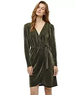 Sukienki - Minus Damska sukienka Irina, czarna z złotem, 16 - miniaturka - grafika 1