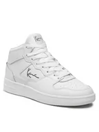 Sneakersy damskie - Karl Kani Sneakersy Kani 89 High Prm 1080126 Biały - miniaturka - grafika 1