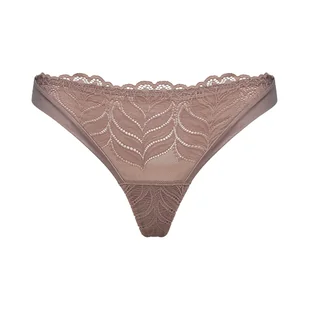 Majtki stringi AURORA Esotiq jasny brąz S - Majtki damskie Majtki stringi AURORA Esotiq jasny brąz S - Majtki damskie - miniaturka - grafika 1