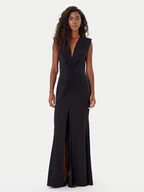 Sukienki - Rinascimento Sukienka koktajlowa CFC0126181003 Czarny Slim Fit - miniaturka - grafika 1