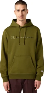 Champion Bluza męska Hooded Sweatshirt oliwkowa 220271 GS585 L - Bluzy męskie - miniaturka - grafika 1