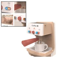 Zabawki AGD - Ekspres Do Kawy Zabawkowy Filiżanka Portafilter Światła Dźwięki LEAN Toys - miniaturka - grafika 1