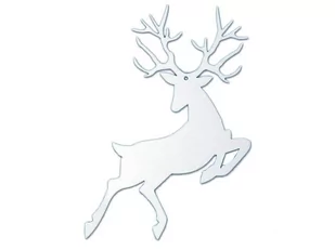 Zawieszka Renifer Rudolf - 9,4 x 14,5 cm - 10 szt. - Ozdoby bożonarodzeniowe - miniaturka - grafika 1
