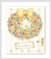 Kartki okolicznościowe i zaproszenia - Karnet B6 Wielkanoc Drzwi - Henry - miniaturka - grafika 1