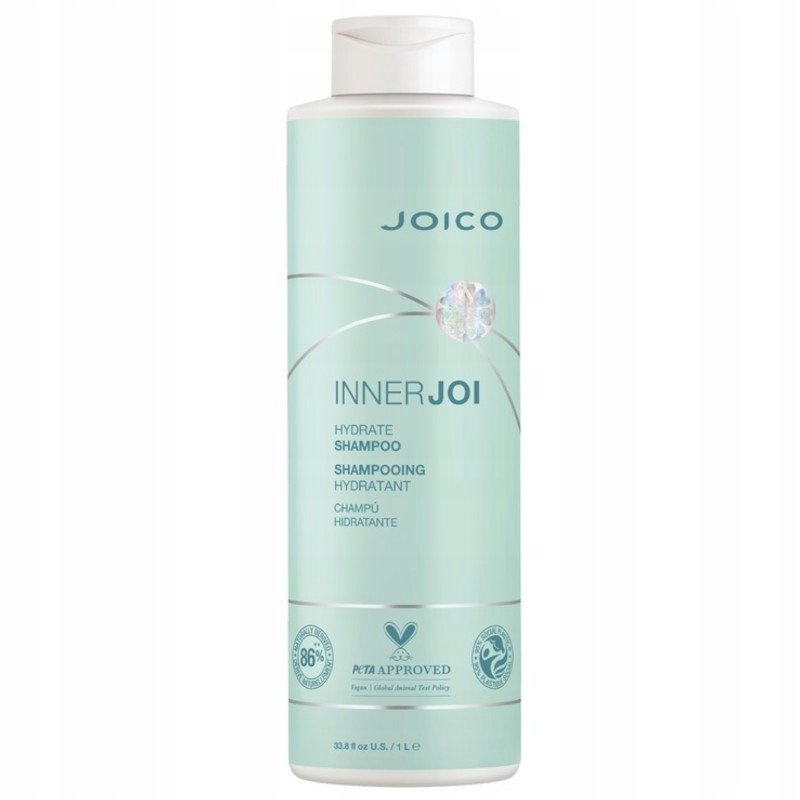 Joico InnerJoi Hydration szampon do włosów nawilżający włosy suche 1000 ml