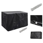 Pokrowce na meble ogrodowe - vidaXL Pokrowiec na meble ogrodowe 8 oczek 140x70x90 cm - Pokrowce ochronne na meble ogrodowe - miniaturka - grafika 1