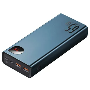 Baseus PPIMDA-D03 Powerbank Adaman 20000mAh metalowy QC 3.0 PD Huawei SCP QC 3.0 65W niebieski PPIMDA-D03 - Powerbanki - miniaturka - grafika 7