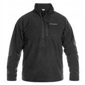 Bluzy męskie - COLUMBIA BLUZA MĘSKA CZARNA Z LOGO CASUAL XXL JSH - miniaturka - grafika 1