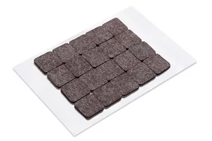 Podkładka samoprzylepna FIRM brązowy / 2x2 / filc - Obrusy i serwetki - miniaturka - grafika 1