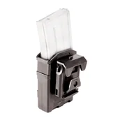 Pistolety ASG - Obrotowe etui plastikowe MH-04-M16 na magazynek kal. 5,56 do M16/M4/AR15 (standard NATO 5.56), czarny - miniaturka - grafika 1