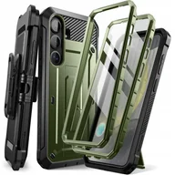 Etui i futerały do telefonów - Supcase Etui pancerne UB Pro SP+noSP do Galaxy S25, zielone - miniaturka - grafika 1
