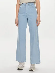 Calvin Klein Jeansy K20K206579 Niebieski Wide Leg - Spodnie damskie - miniaturka - grafika 1