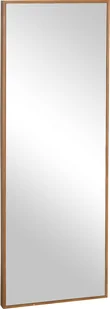 HOMCOM lustro ścienne lustro do garderoby 125 x 45 cm lustro do przedpokoju z drewnianą ramą pełnowymiarowe lustro wiszące lustro do salonu lustro do sypialni natura - Lustra - miniaturka - grafika 1