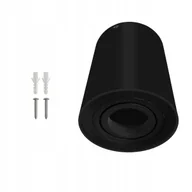 Oprawy, klosze i abażury - Oprawa natynkowa Bord czarna GU10 Inspire - miniaturka - grafika 1