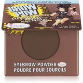 Akcesoria i kosmetyki do stylizacji brwi - the Balm C&G Brow Pow - Puder do brwi Dark Brown - miniaturka - grafika 1