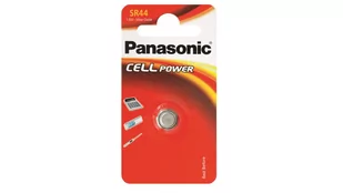 Panasonic ogniwo guzikowe tlenek srebra SR44 2B/6205/99 - Baterie i akcesoria - miniaturka - grafika 1