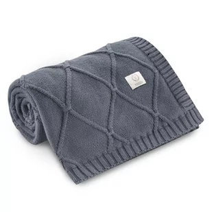 Yosoy Kocyk bawełniany Diamonds Denim - Koce i narzuty dla dzieci - miniaturka - grafika 1