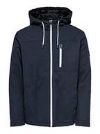 Kurtki męskie - ONLY & SONS Męska kurtka ONSBJORN AW OTW, granatowa, M, granatowy, M - miniaturka - grafika 1