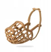 Kagańce dla psów - BASKERVILLE KAGANIEC CLASSIC 10 BEŻOWY dł. 9cm obwód 36cm - miniaturka - grafika 1