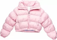 Kurtki i płaszcze dla dziewczynek - Replay Dziewczęca kurtka krótka kurtka zimowa bez kaptura, różowa (Almond Pink 666), 10 lat, 666 ALMOND PINK, 10 Lata - miniaturka - grafika 1