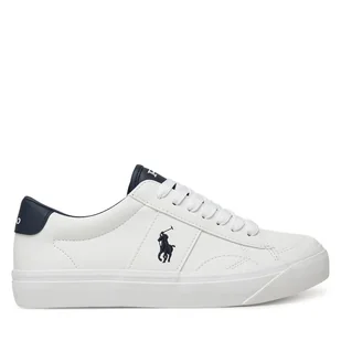 Sneakersy Polo Ralph Lauren Ryley RL02447103 Biały - Buty dla chłopców - miniaturka - grafika 1