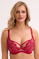 Biustonosze - Biustonosz miękki Gaia 1274 Frida czerwony-mokka - miniaturka - grafika 1