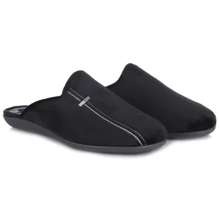 Pantofle męskie hiszpańskie Neles S47-4724A NEGRO R.45 - Kapcie męskie - miniaturka - grafika 1