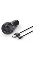 Ładowarki samochodowe - philips Ładowarka samochodowa 5V/3.1A 15.5W, iPhone, iPad, iPad mini - miniaturka - grafika 1