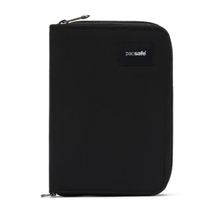 Portfel męski duży RFID Pacsafe - czarny - Portfele - miniaturka - grafika 1
