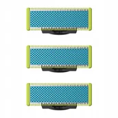 Akcesoria i części do maszynek do golenia - Ostrze wymienne do golarki Philips OneBlade skóra wrażliwa 3 szt QP235/50 - miniaturka - grafika 1