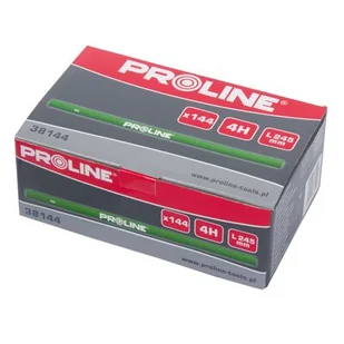 Ołówki murarskie 4H PROLINE zielone komplet 144 sztuk - Poziomice, łaty, miary - miniaturka - grafika 1