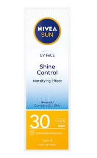 Nivea SUN Matujący krem do twarzy na słońce SPF 30 50ml NIV-00183 - Kremy do twarzy z filtrem - miniaturka - grafika 1