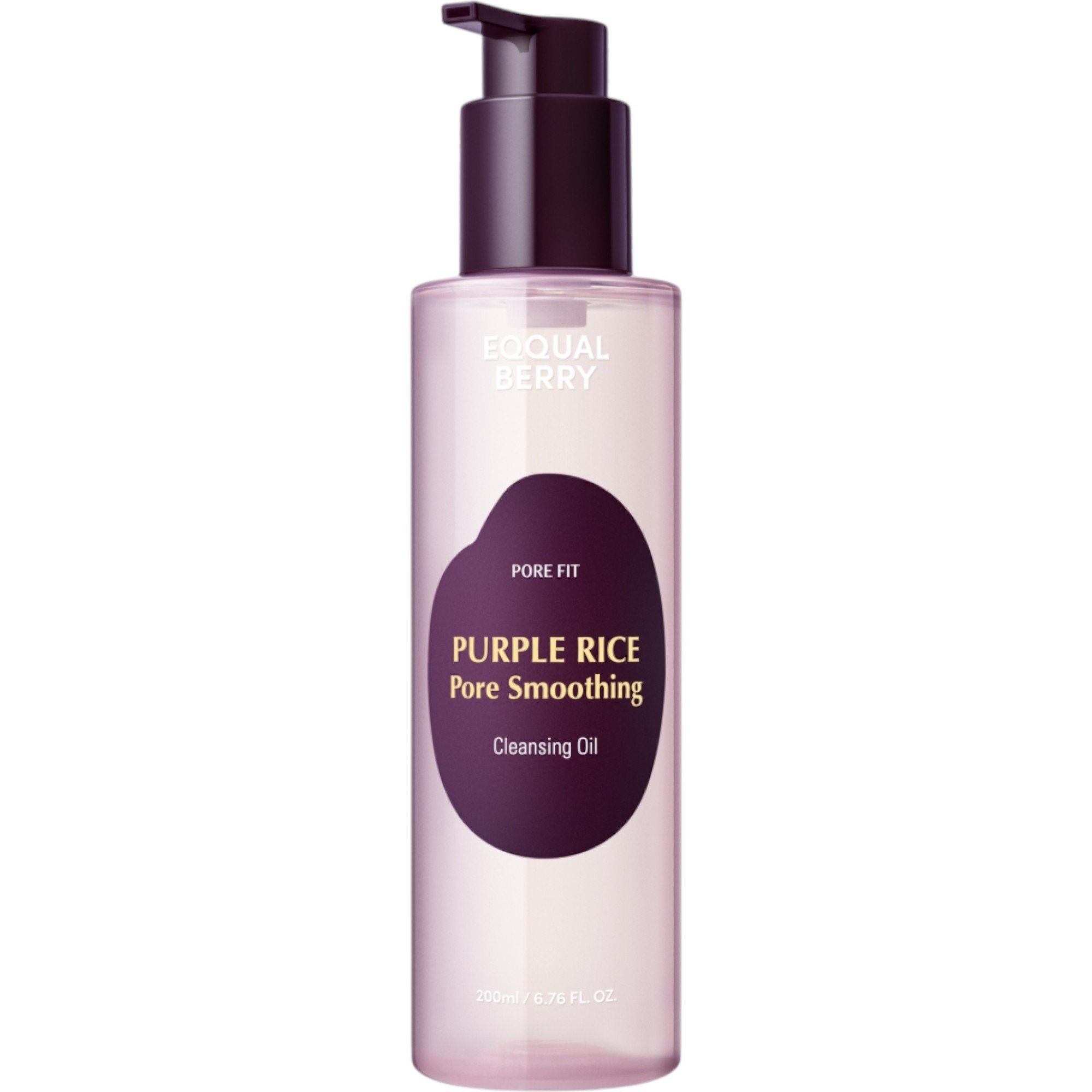 Eqqualberry Purple Rice Pore Smoothing Cleansing Oil, Olejek do oczyszczania twarzy
