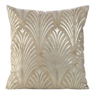 Poszewki na poduszki - Poszewka 45 x 45 Eurofirany Velvet Blink27 Beżowy - miniaturka - grafika 1