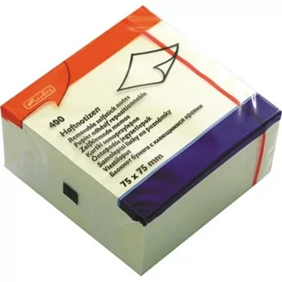Herlitz notatki, 100 arkuszy, 1 sztuki, zamknięty zgrzewem klejące, 75 X 125 MM, jasnożółty 4008110790343 - Etykiety samoprzylepne i bloki etykiet - miniaturka - grafika 1