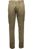 Spodnie męskie - BEŻOWE SPODNIE GANT MĘSKIE - Gant - miniaturka - grafika 1