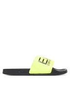 Klapki i japonki męskie - EA7 Emporio Armani Klapki 7X000108 AF15118 M2007 Żółty - miniaturka - grafika 1