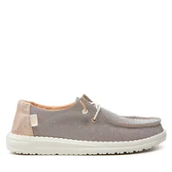 Półbuty damskie - Półbuty Hey Dude WENDY METALLIC SPARKLE Różowe złoto - miniaturka - grafika 1