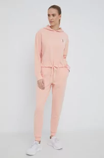 Calvin Klein Underwear Underwear spodnie piżamowe damskie kolor różowy - Piżamy damskie - miniaturka - grafika 1