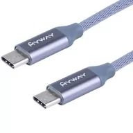 Kable USB - Kabel 2x Usb-c w oplocie 120cm MacBook Pro od 2016 - miniaturka - grafika 1