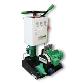 Inne urządzenia budowlane - Frezarka Hemming HE-120 automatyczna 400V do rowków pod ogrzewanie podłogowe Hemming Technik - miniaturka - grafika 1