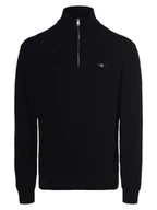 Swetry męskie - Gant - Sweter męski, niebieski - miniaturka - grafika 1