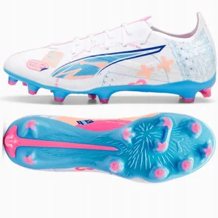 Buty Puma Ultra 5 Match Vol.Up FG/MG 108064-01 biały 42 - Piłka nożna - miniaturka - grafika 1