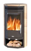 Piece wolnostojące - ABX Piec wolnostojący Baltic 4 Piaskowiec - miniaturka - grafika 1