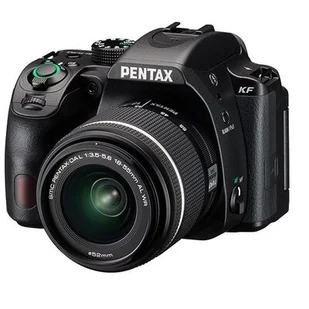 PENTAX KF Czarny + Obiektyw 18-55mm WR - Aparaty Cyfrowe - miniaturka - grafika 1