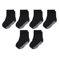 Skarpetki dla dzieci - Skarpetki Antypoślizgowe dla Niemowląt 1-6 Miesięcy Bawełniane 6 Par - miniaturka - grafika 1